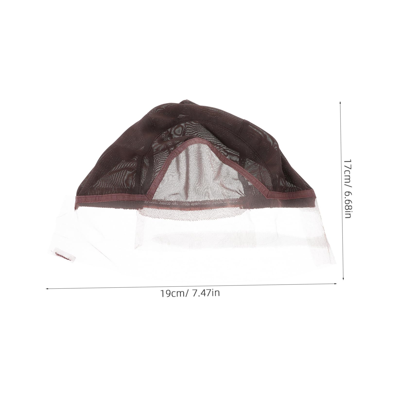 Beaupretty Net Cap for Wigs Hairnets Women Woman Cap Mesh Wig Caps Hair Caps Making Cosplay Hair Nets for Wigs Hair Styling Tool Net Wig Cap Wig Net Caps Wig Cap Net Lace Brown