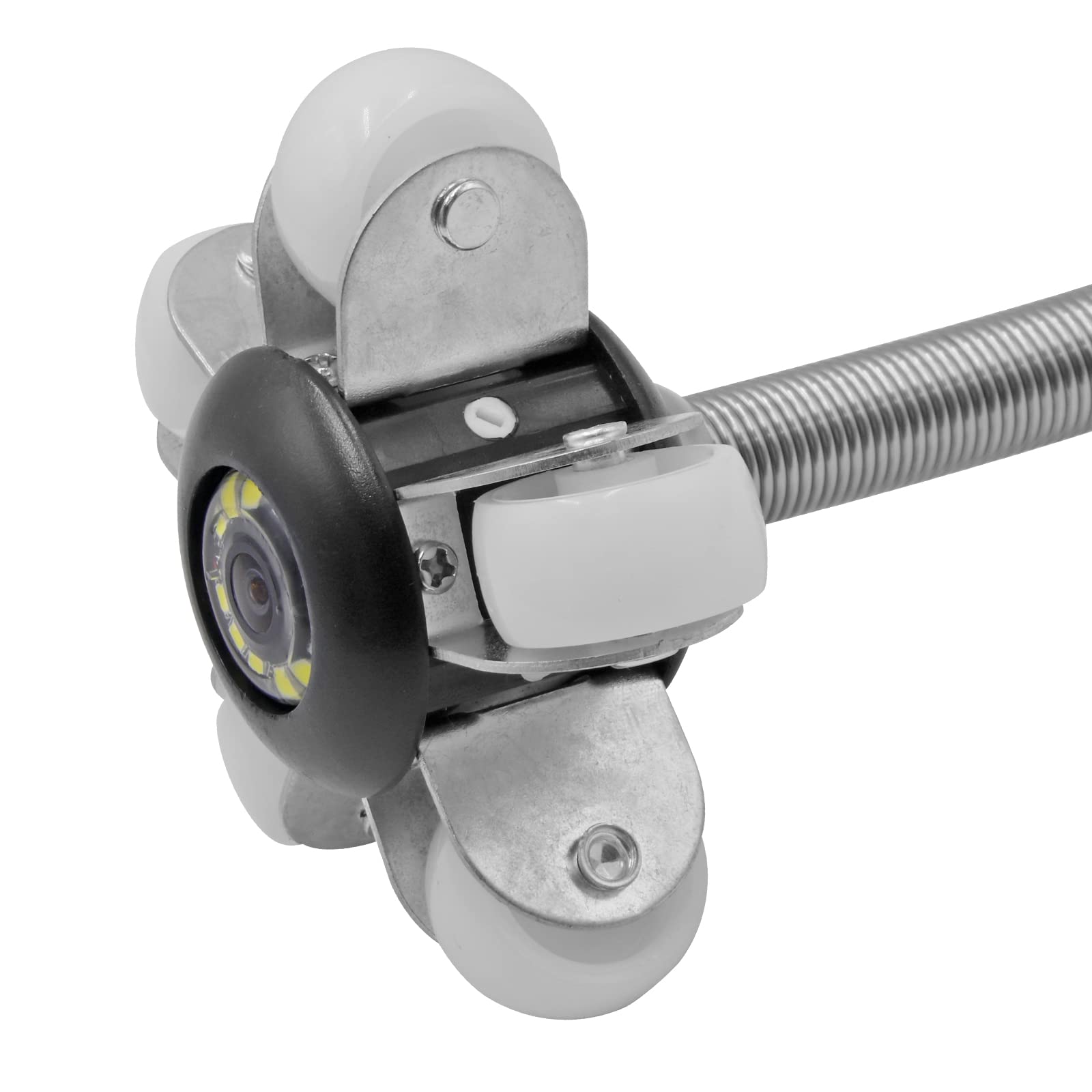 Ersatzteil - Führungsrader für Rohrkamerasonde, Rohrkamerariemenscheibe für Kanalkamerasonde, Geeignet für Rohrkamera Sonde mit 22 und 23 mm Durchmesser, Außendurchmesser 90 mm