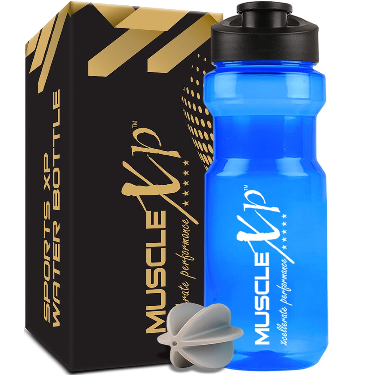 MuscleXP Sports Water Bottle with 700 ml, BPA-Free Product with