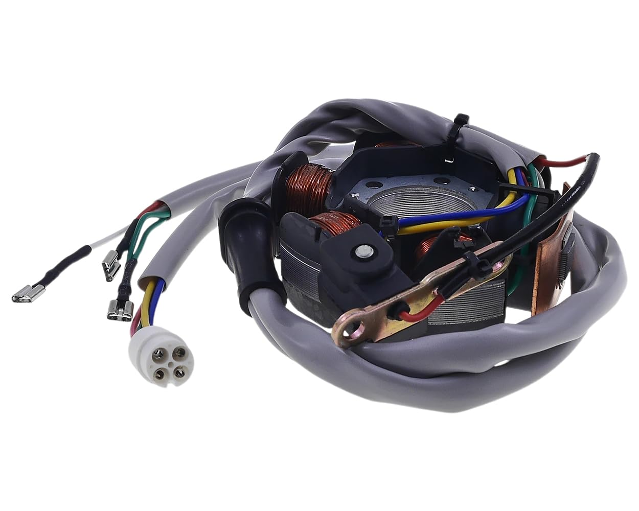 2EXTREME estator compatible con Piaggio Sfera NSL 50, sin catalizador | Juego de cables y captador; referencias 830294, 180310B; compatible con Zip SSL 25 -99, TPH Typhoon 50, Sfera RST 50, NRG 50