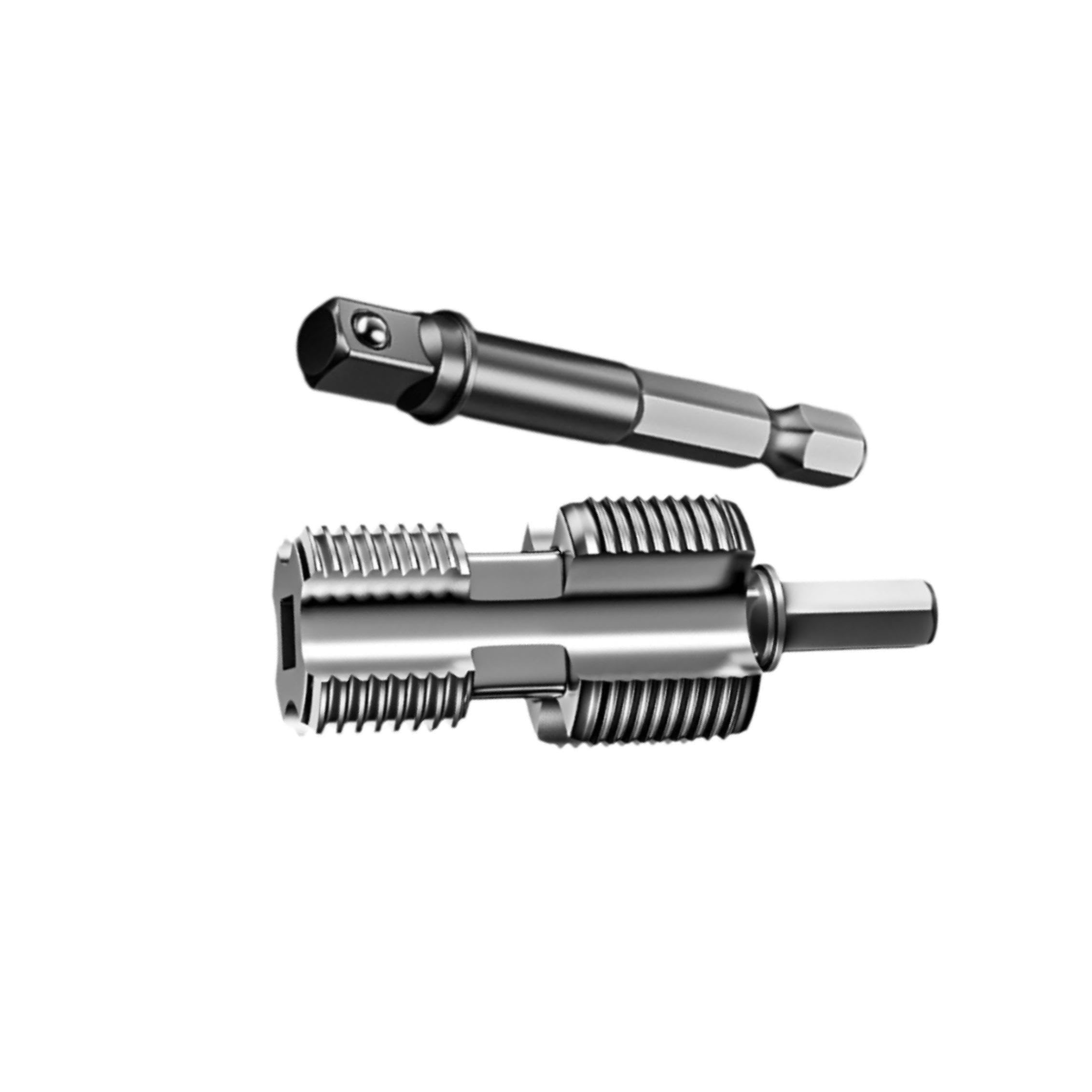 Twisaxc With Long Rod Pvc Pipe Threader Accessory Designed For Maximum Efficiency In Plumbing Projects And Repair Work Enhancing Versatility And Pvc Pipe Threader Kit,