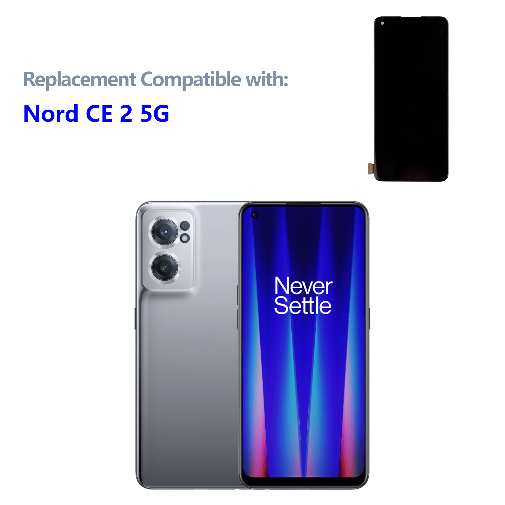 Wyświetlacz LCD Do Oneplus Nord Ce 2 5G 4130044 2011100382 Oryginał