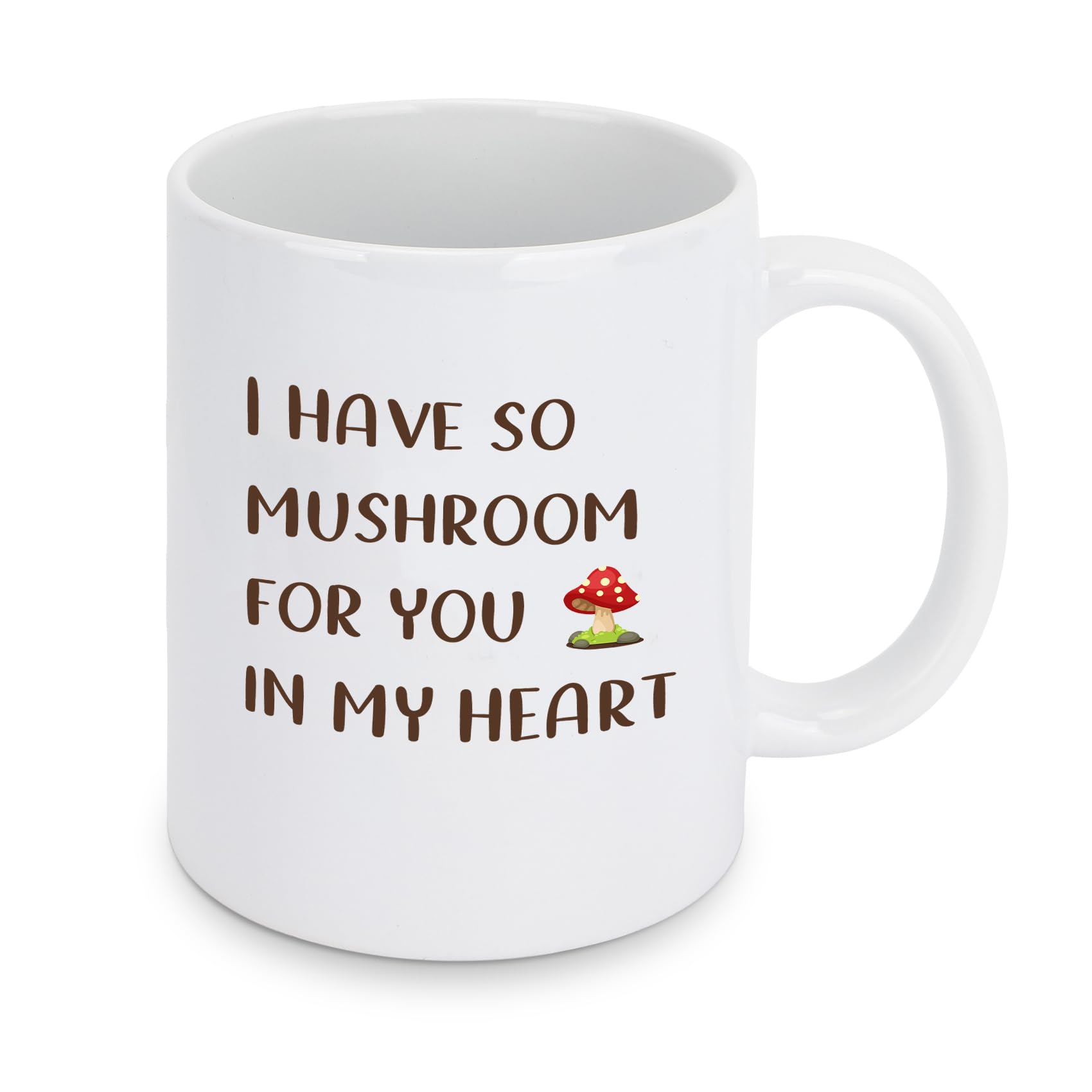 Hroanc Mushroom Gifts Ceramic Mug Mushrooms Gifts for Mushroom Lovers Graduation Presents for Women Men Plant Lovers Romantic Gift for Couples Friends Useful Gift for Christmas Birthday Xmas Easter