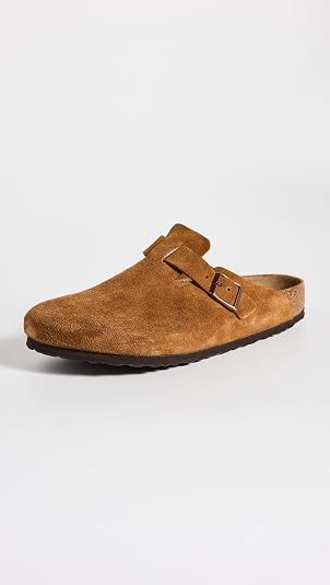 Birkenstock Boston Natural Leather Item No. 59111 Unisex Clogs