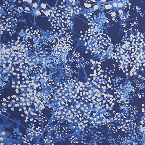 Premium 108-Inch Wide Floral Print Cotton Fabric – Perfect for Quilting, Home Decor & Crafting | Versatile Sewing Material Cut by the Yard