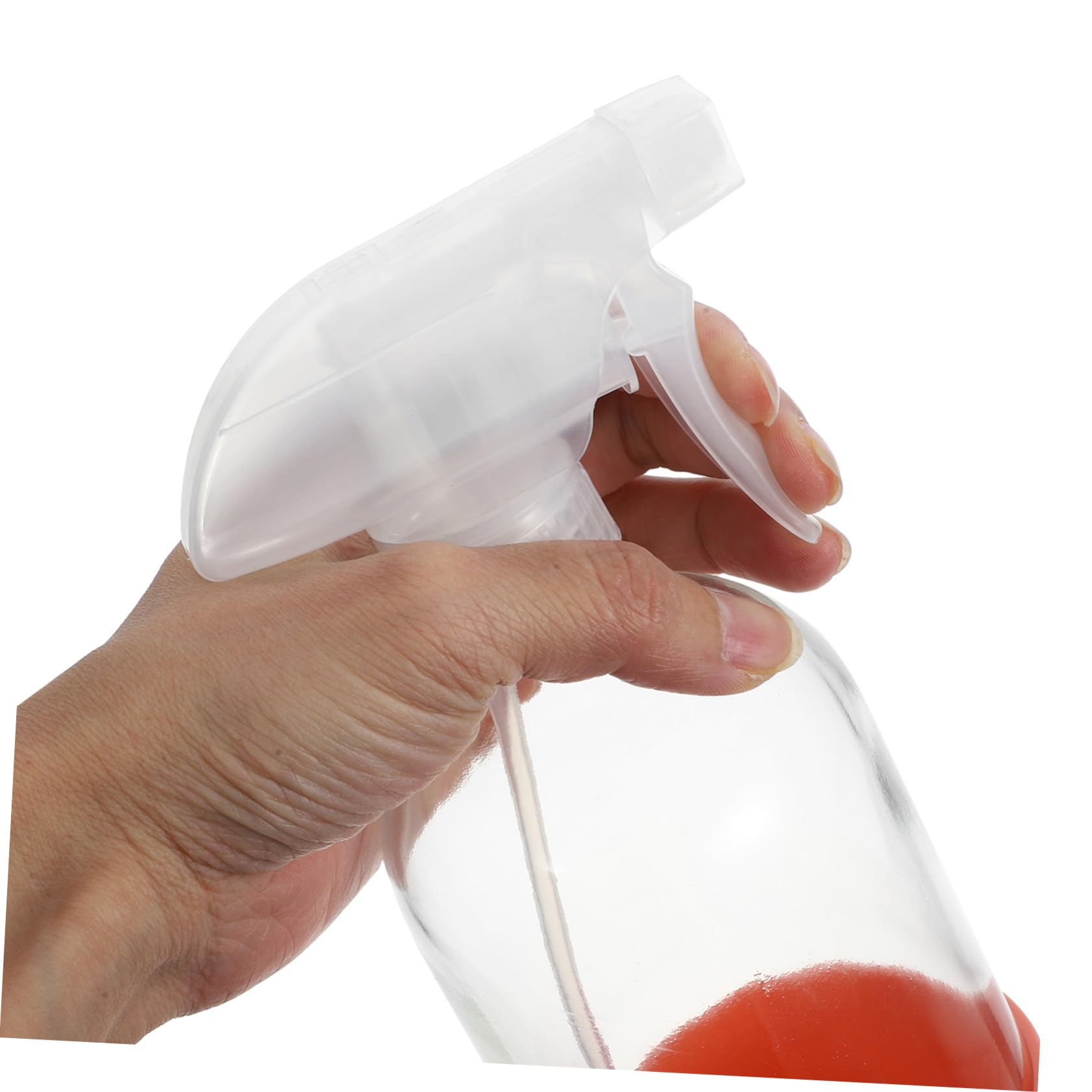 Ipetboom 3 Stück Leere Sprühflaschen aus Glas Wiederbefüllbar 500 ml mit Silikon Sleeve für Pflanzen für Zuhause