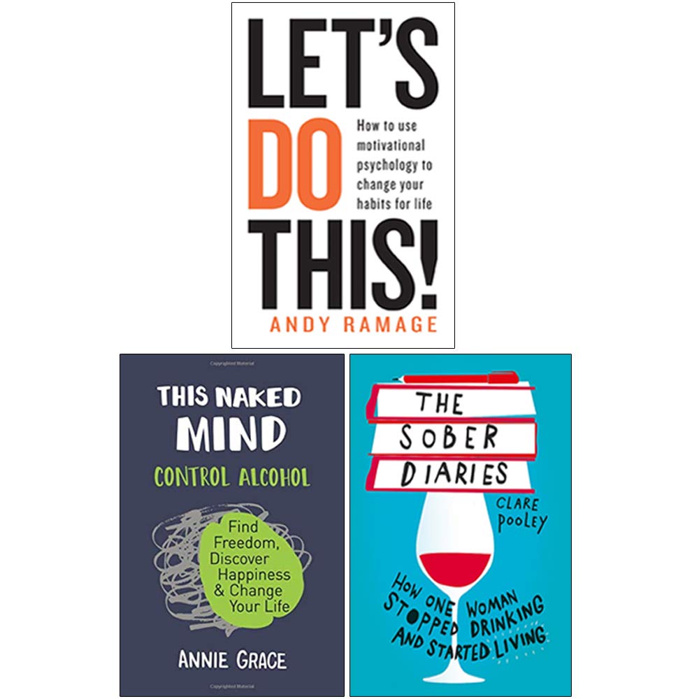 Let's Do This!, The Sober Diaries, THIS NAKED MIND 3 Books Collection Set