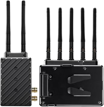 Teradek Bolt 6 LT 750 Wireless Video Transmitter and Receiver Set with Extra Receiver, Zero-Delay 6GHz Video System, V-Mount