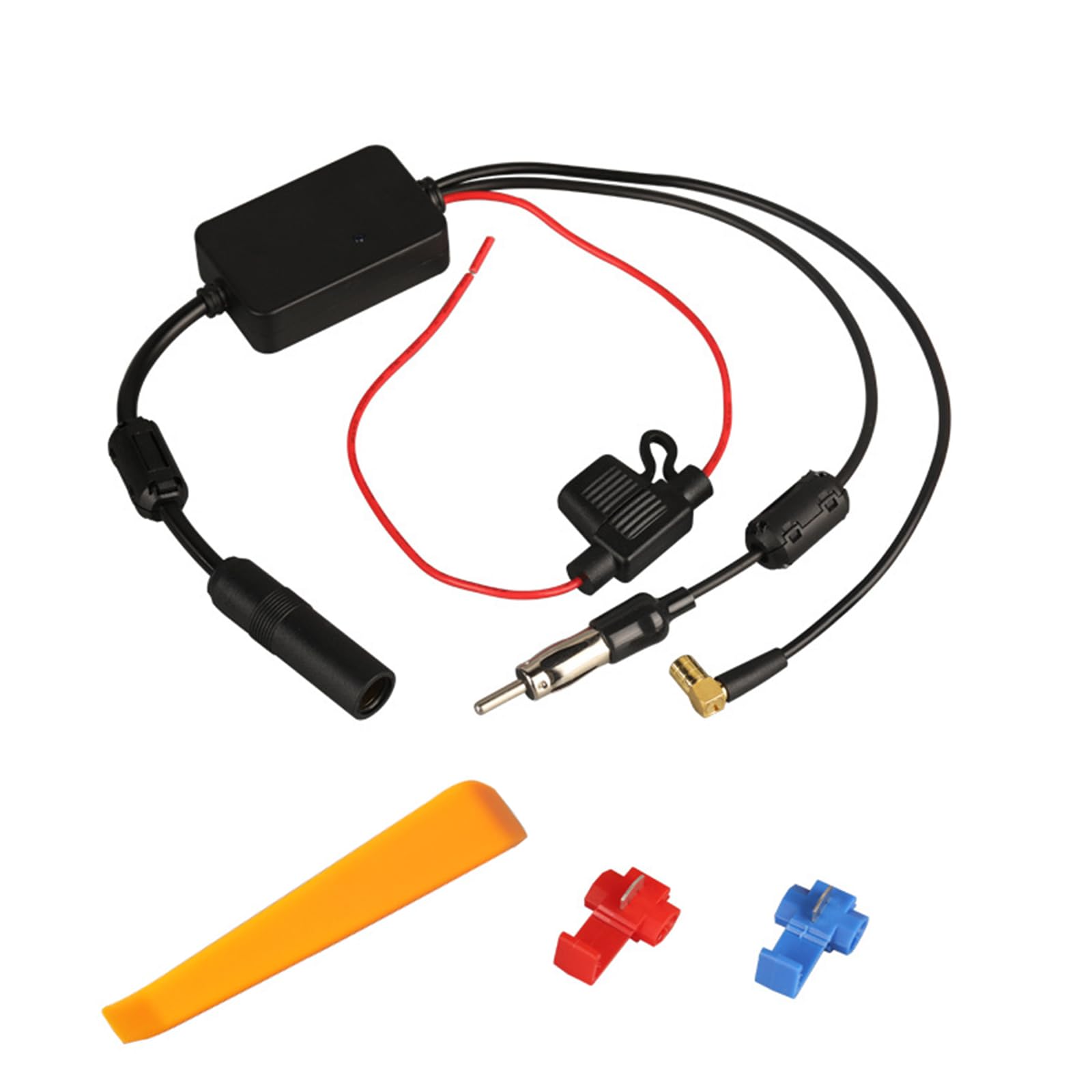 Antenna DAB/DAB+ YOUNLEN Per Auto, Adattatore SMB, Cavo 3 Metri, Amplificatore Di Segnale 18±2dB, Frequenze VHF E L-Band, Facile Da Installare Su Lunotto, Compatibile Pioneer, Kenwood, Alpine, Pure, JVC E Altre - 5