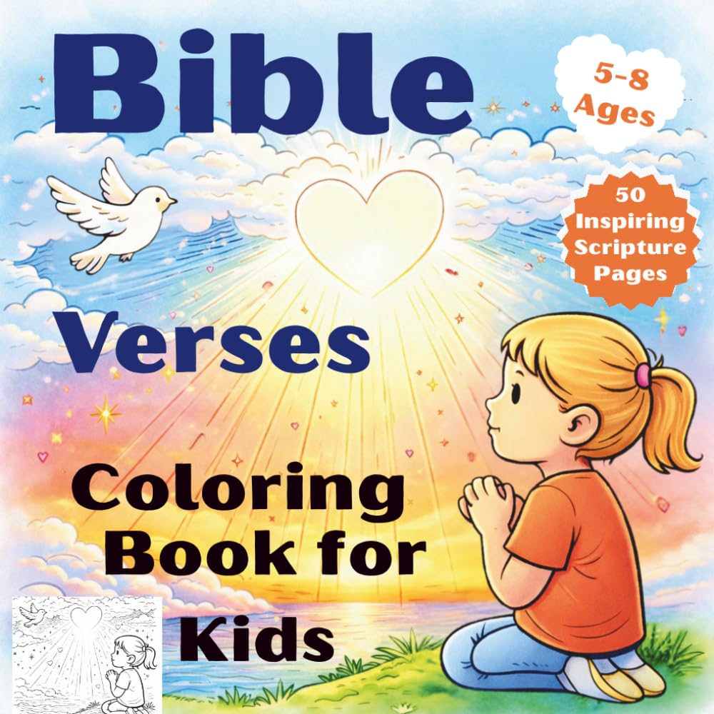 Bible verses: A journey of colors, faith, and love for little ones!