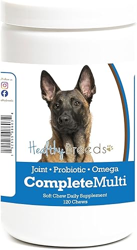 Miniatura 7 de Healthy Breeds Pug todo en uno multivitamínico suave masticable 120 unidades