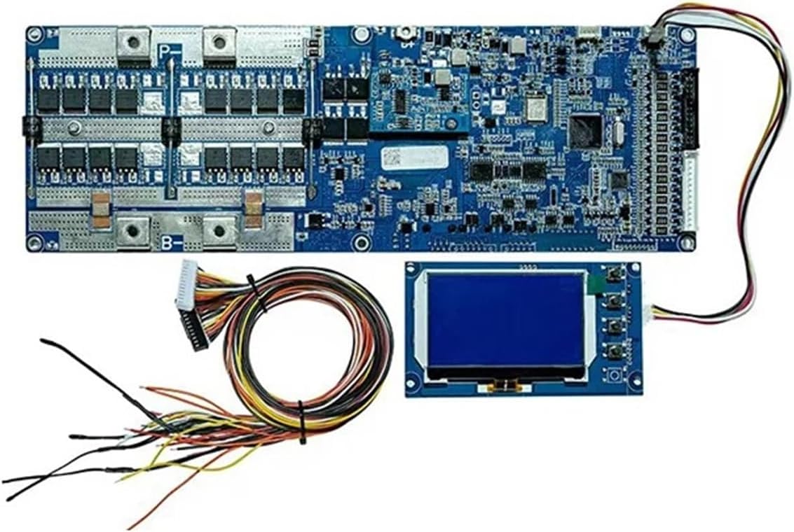 Inverter V3.0 24V 48V 8S 13S 14S 15S 16S 50A 100A 150A 200A CAN RS485 to Inverter Li-ion LiFePo4 Battery(LCD,15S 100A LiFePo4)