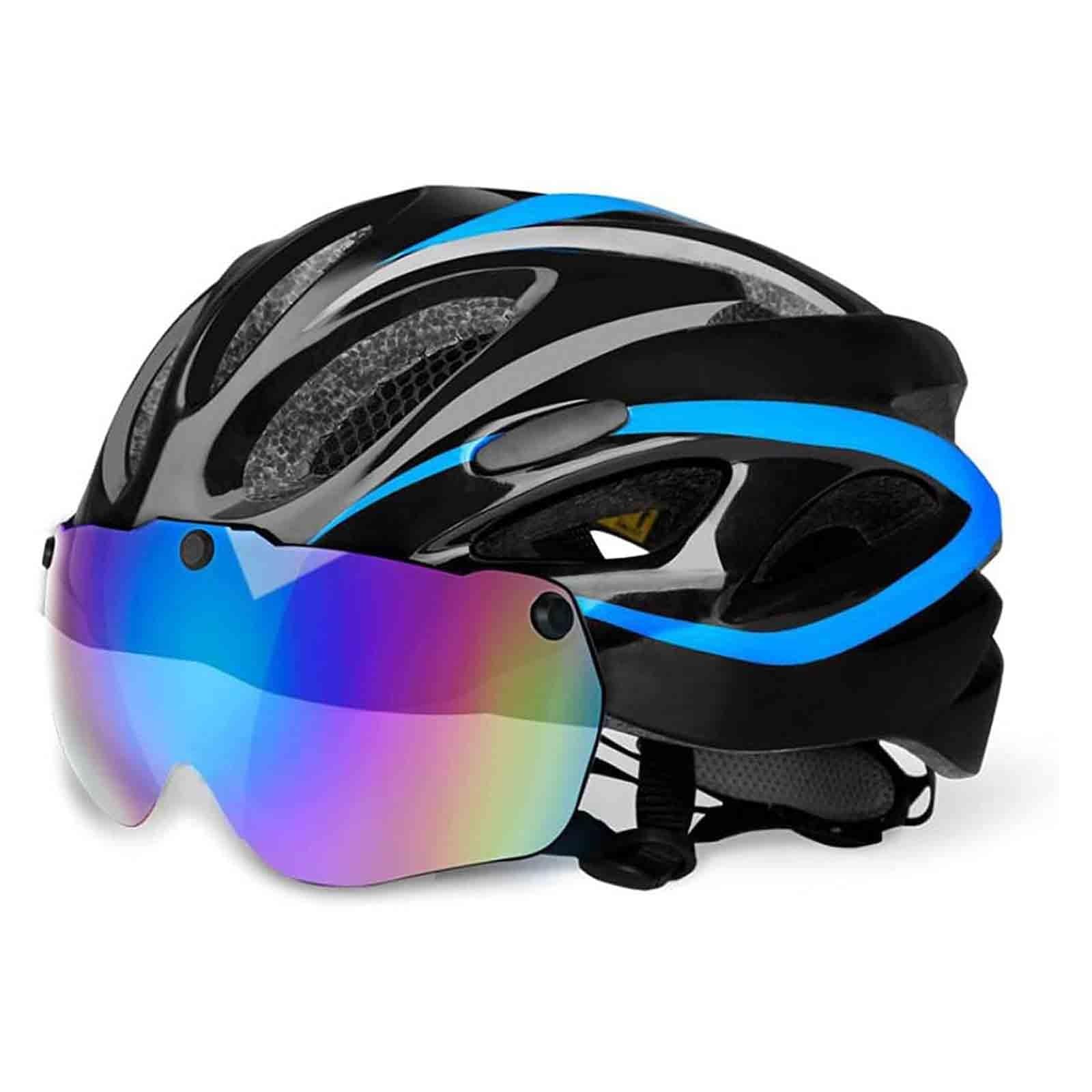 Lunettes De Vélo en Résine, Écran De Rechange pour Casque, Visière Magnétique, Accessoires De Réparation. A,24cm