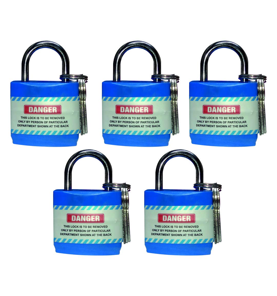 Loto Product India Blue Reguler Shackle padlock - Set of 5 (B08J7TZQ28) Amazon Price History, Amazon Price Tracker
