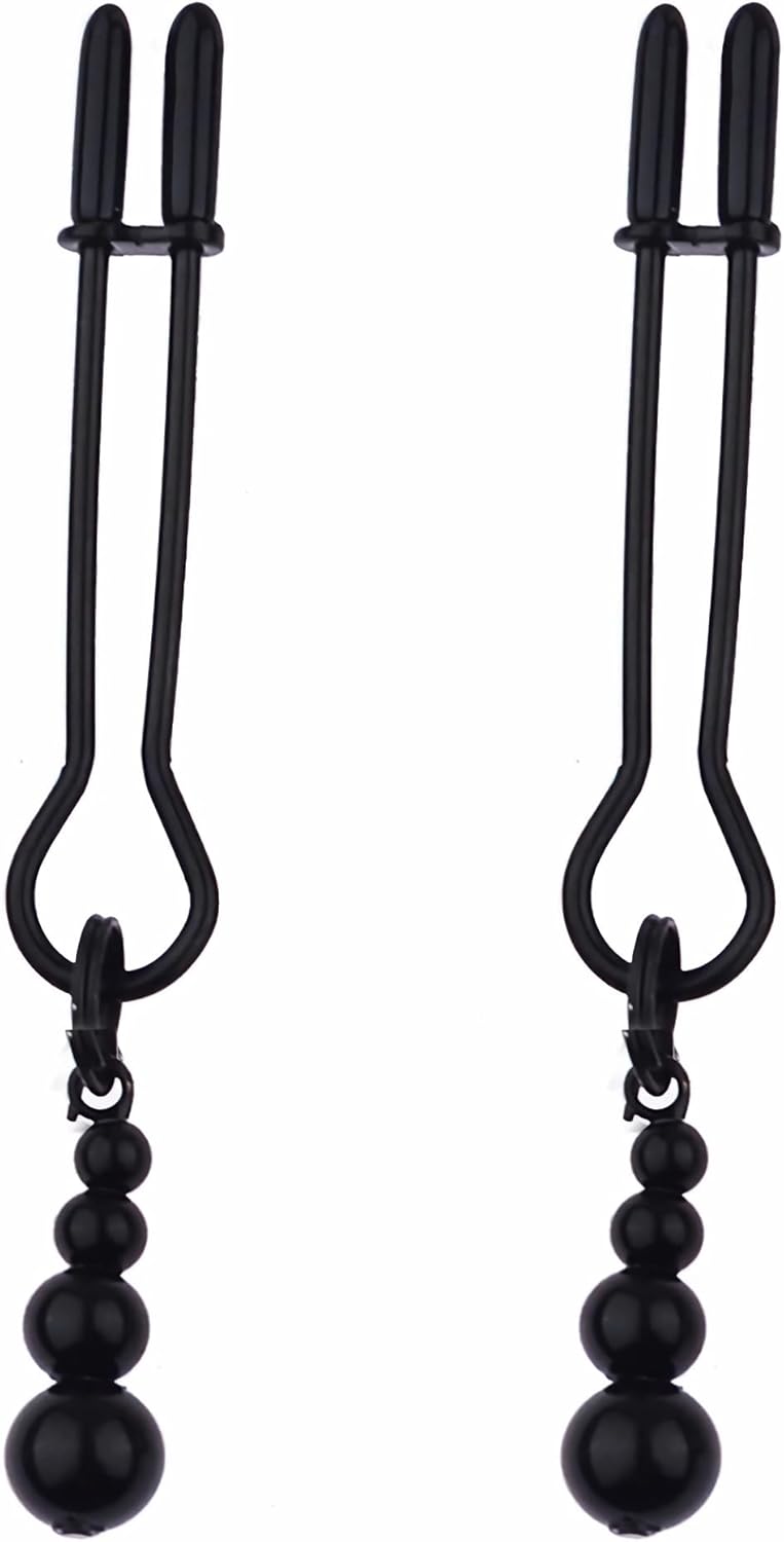 Stainless Steel Body Chain Black Non Piercing Body clamps