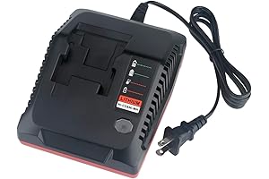 Porter Cable 18V Fast Battery Charger: PCXMVC Replacement for 18-Volt Porter-Cable Batteries