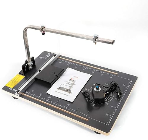 Cortadora de espuma de alambre caliente, cortadora de densidad ignífuga, cortador de esponja de espuma de poliestireno, mesa de trabajo, herramienta