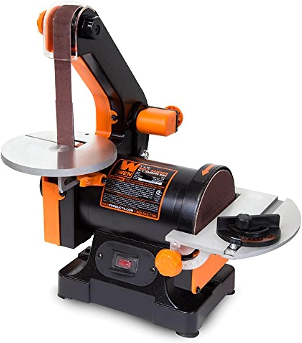 Lijadora de banda y disco de mesa con 1 banda de 30 pulg. y disco de lijado de 5 pulg. (6515T)