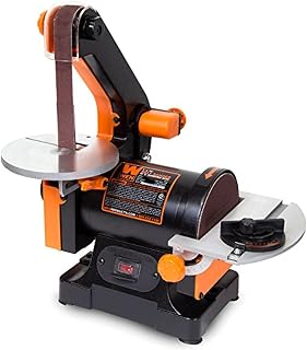 WEN 6515T 1x30 Inch Belt Disc Sander with 5-Inch Disc - 2.3A Motor, 3160 FPM, Benchtop Combo Sander