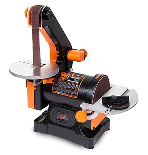 WEN Benchtop Belt and Disc Sander with 1 x 30 in. Belt and 5 in. Sanding Disc (6515T) - Belt Sander - Belt Sander