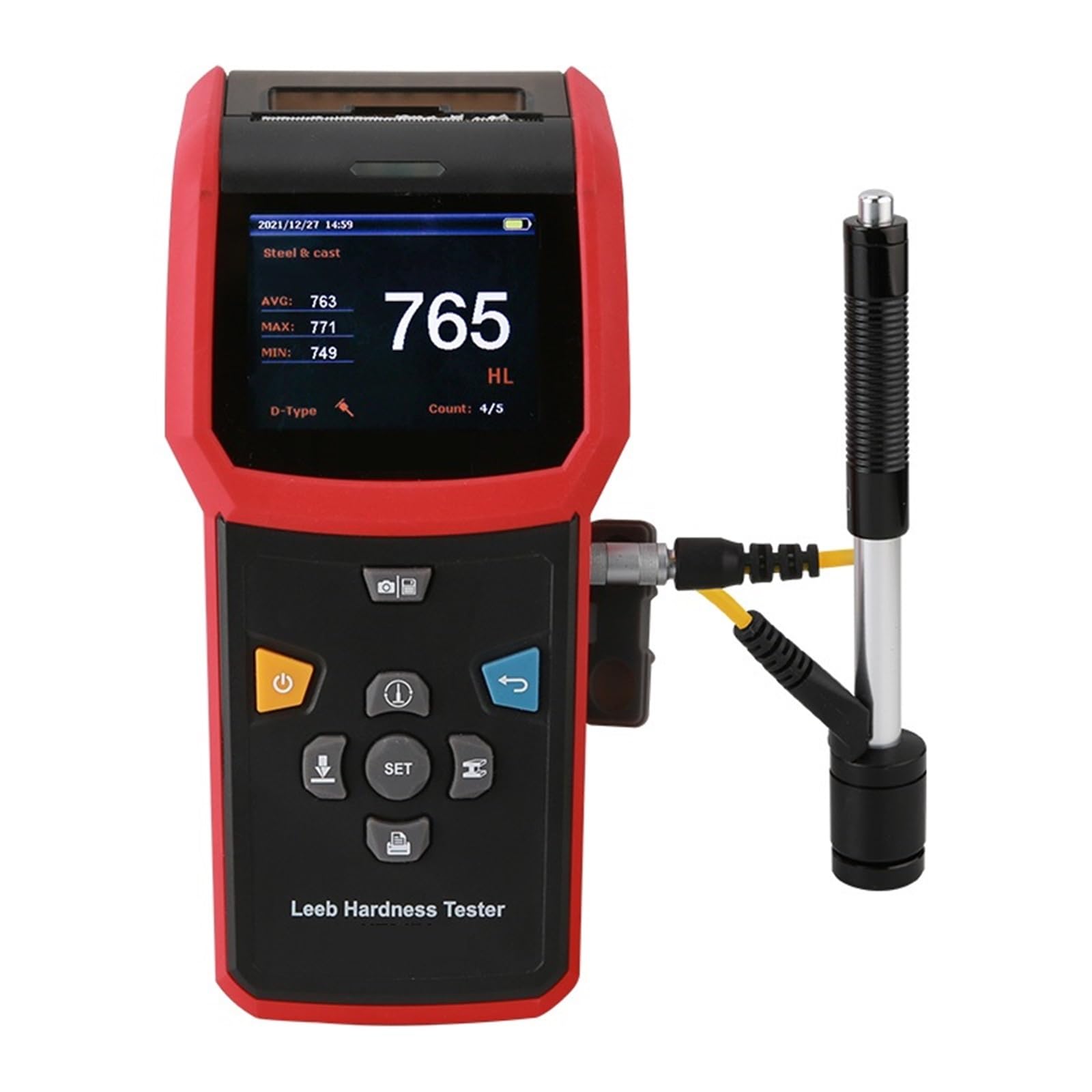 CUDTAPI Handheld Leeb Hardness Tester/Hardness Measurement Of Metallic Materials/Data Storage/Bluetooth Communication