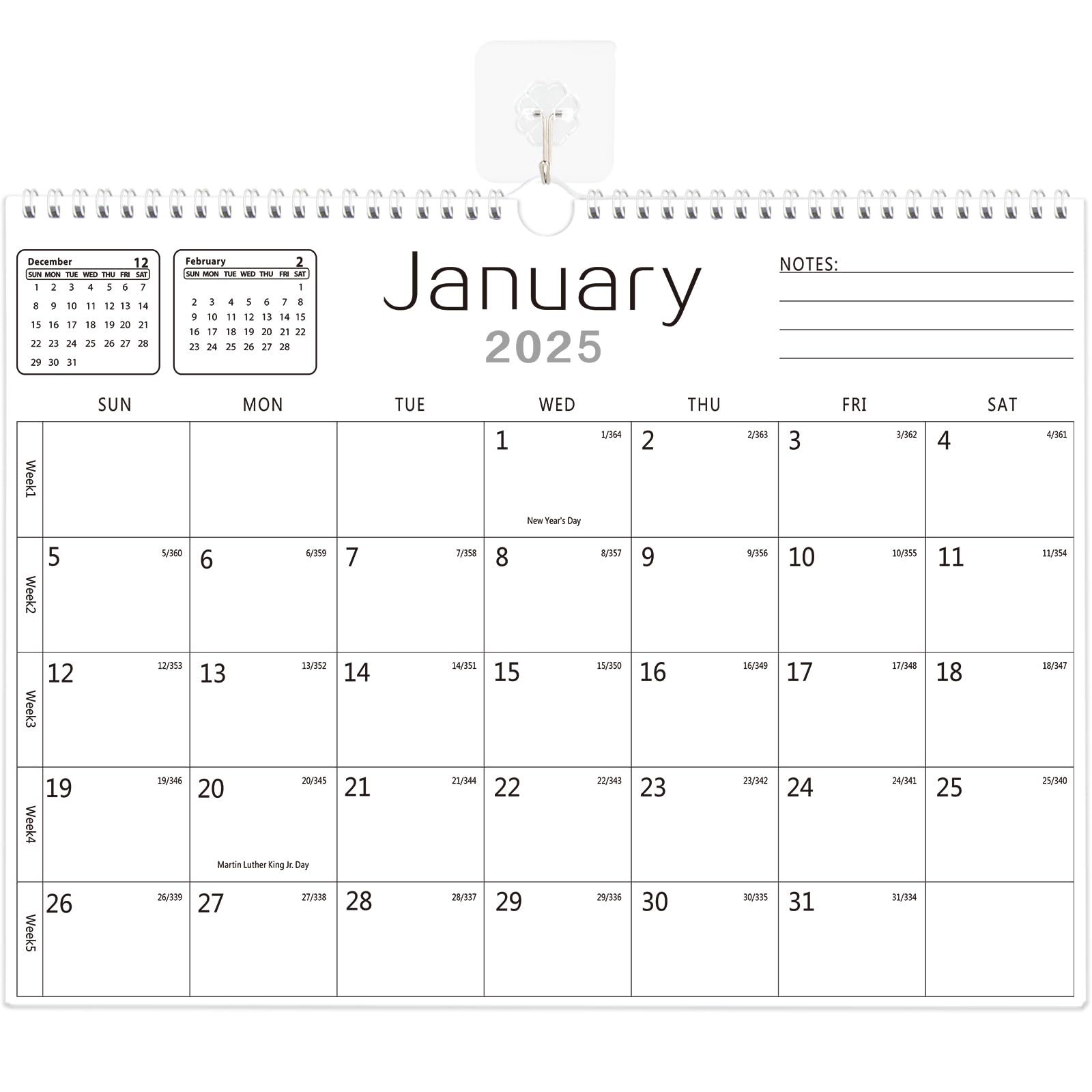 amazon-com-bhr-wall-calendar-calendar-2025-2026-from-january-2025-to-june-2026-18-months-calendar-14-7-inch-11-inch-julian-dates-for-new-year-and-christmas-gifts-office-products