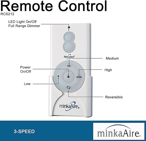 Miniatura 4 de Minka-Aire Hand-Held Remote Control System - RCS212