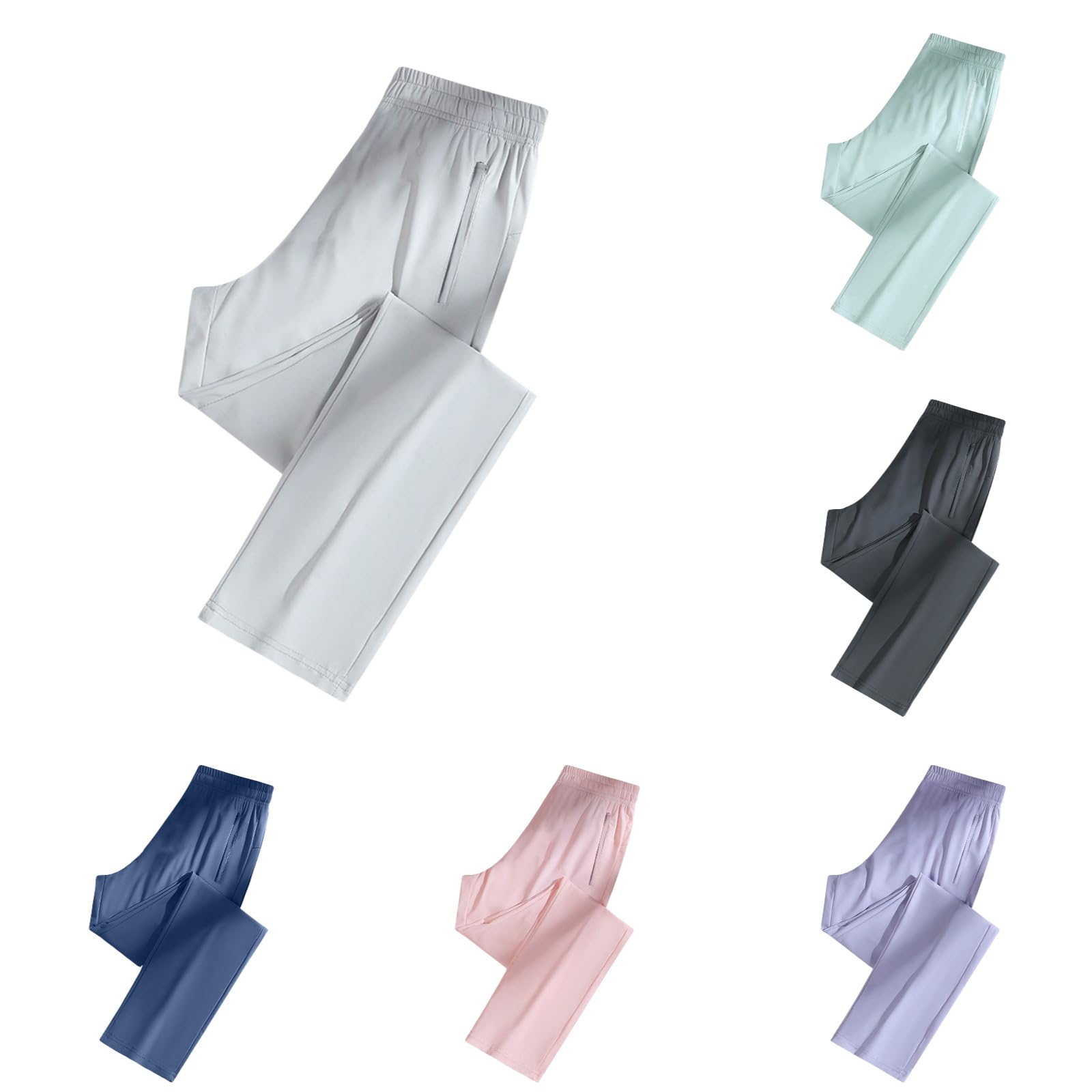 Stretch Active Pants for Women Over 50 Ultra Stretch Comfort Breathable Casual Quick Drying Comfy Fit Hiking Pants