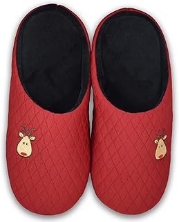 شبشب للمنزل بتصميم الكريسماس للنساء شيب سكوير