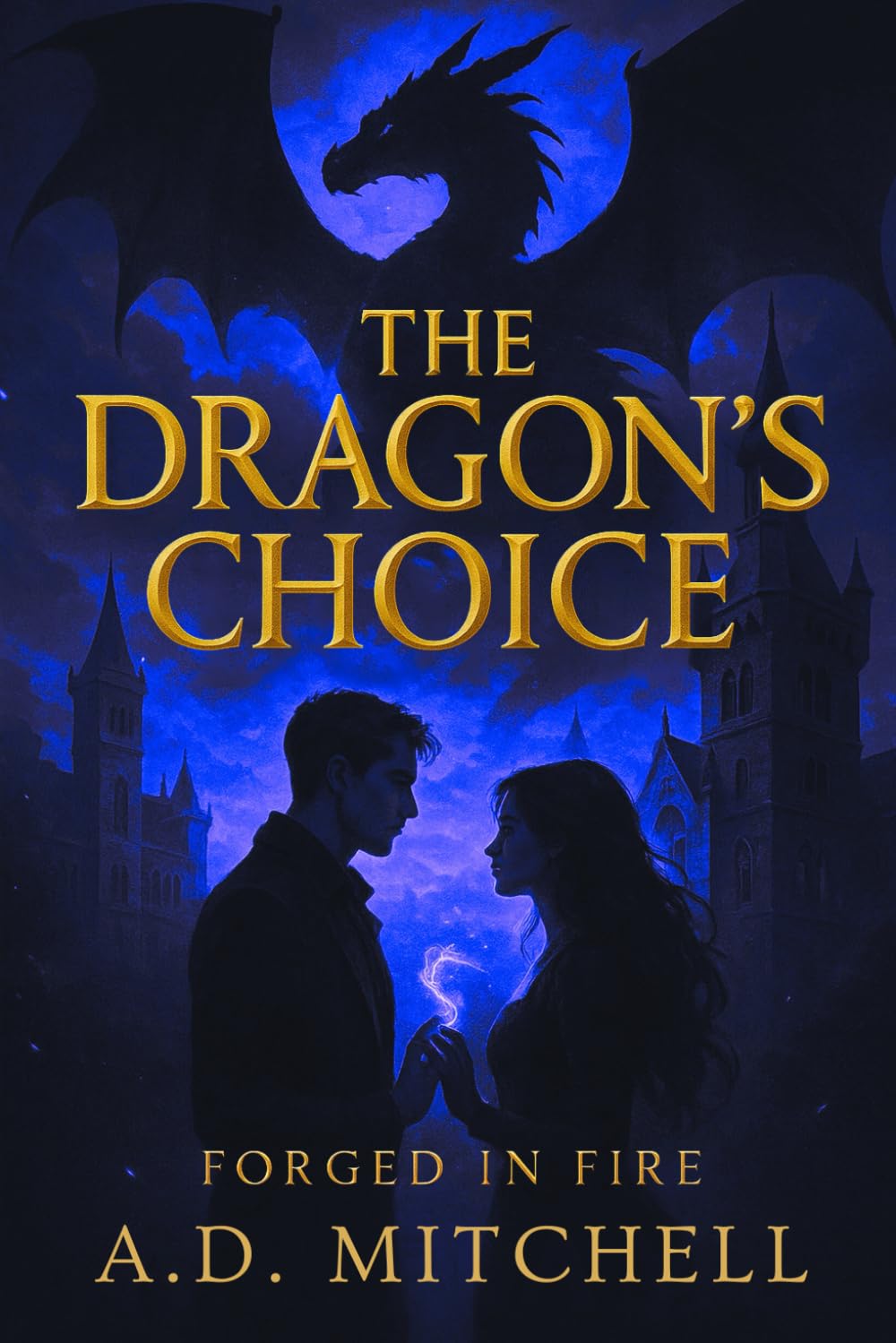 The Dragon's Choice: A Dragon Rider Academy Romance (Forged in Fire Book 2)