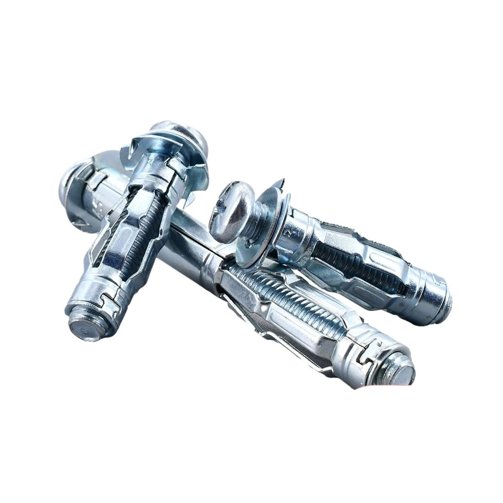 ZS Hardware Kit de anclaje de pared de expansión, juego de tornillos M4-M8 for tablero de fibra de yeso