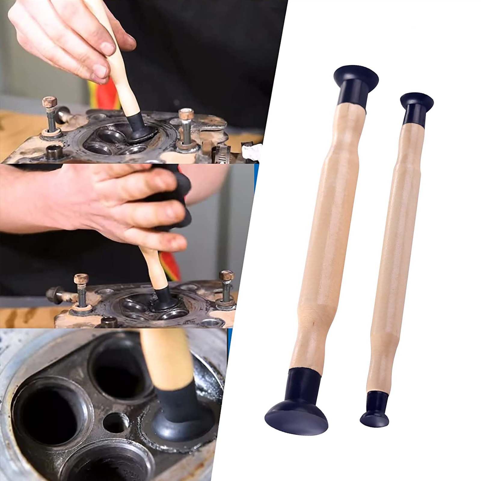 Kit D'outils Compresseur Ressort Soupape, Kit D'Installation Dissolvant Maintien Soupape avec Outils Rodage Soupape Outils Réglage Soupape pour L'Installation Retrait Joint Tige Retenue Soupape