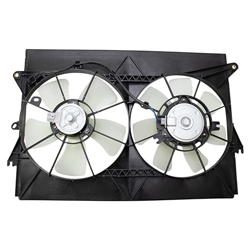 Vista 178 de TRQ Conjunto de ventilador de refrigeración dual compatible con Infiniti EX35 2009 FX35 FX50 2007-2008 G35 2008-2013 G37 2012-2013 M35h 2014-2015