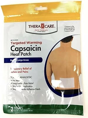 Thera Care Capsicum Hot Patch, 2 Count