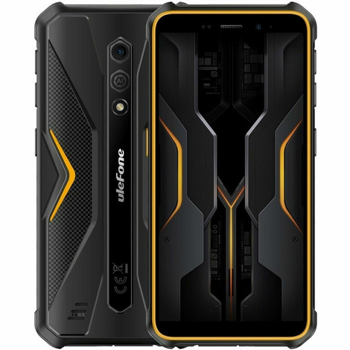 Smartphone Rugerizado Ulefone Armor X12 Pro 4GB/ 64GB/ 5.45"/ Negro y Naranja