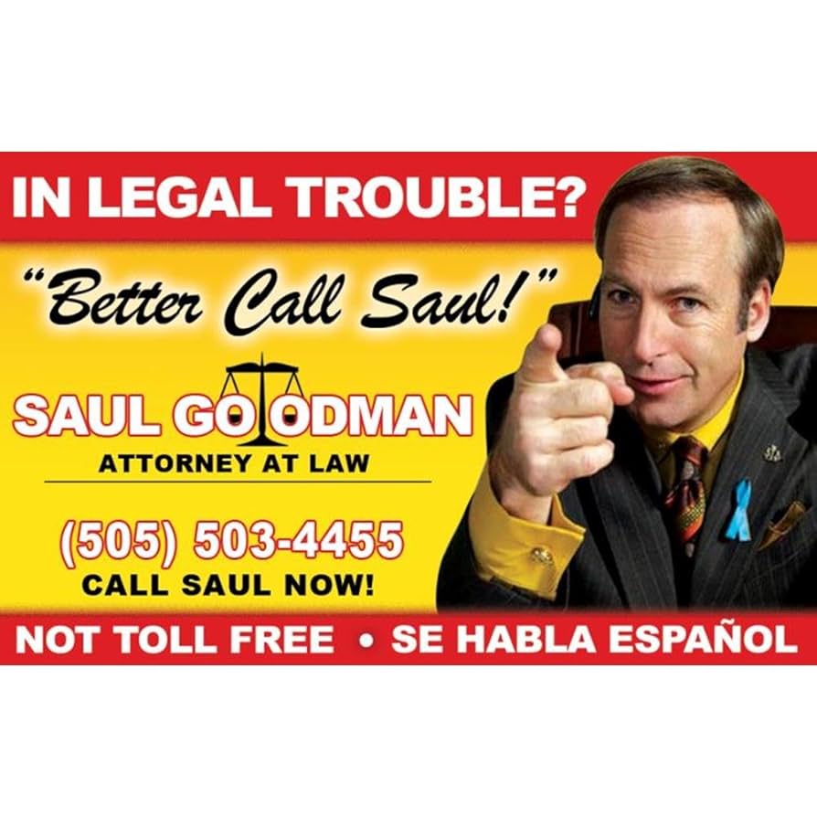 Saul Goodman様確認用 Amazon.com: Signs 4 Fun Parody ID | Saul Goodman Driver's