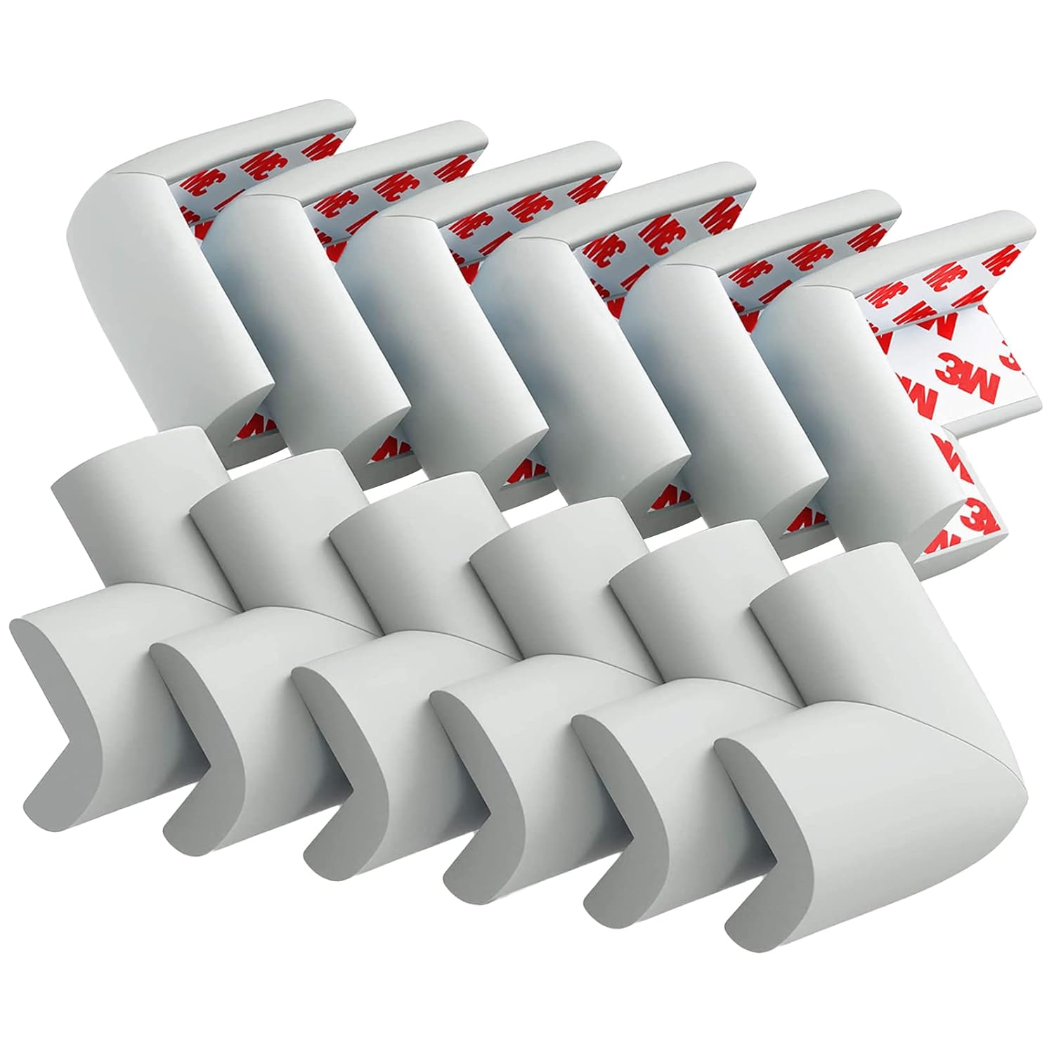 12 Pack Soft Corner Protector Baby Proofing Edge and