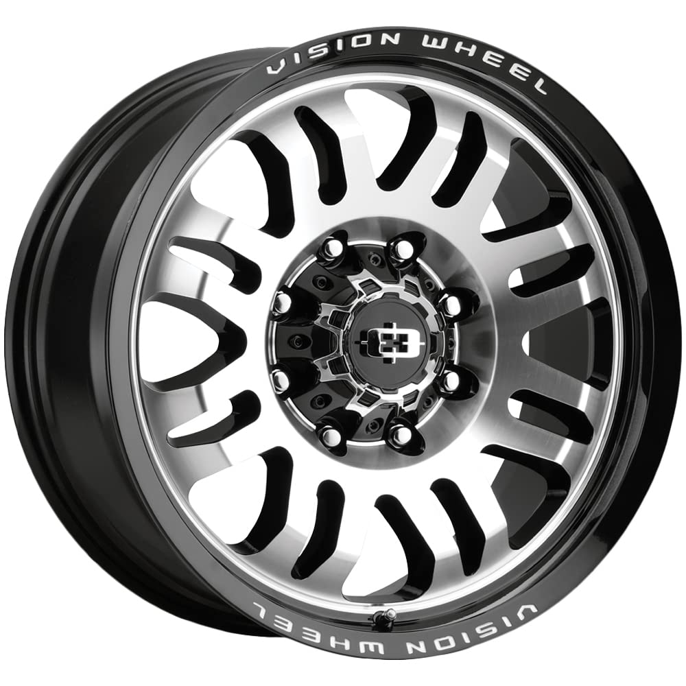 Amazon.com: VISION 18x9 409 Inferno Gloss Black Machined Face