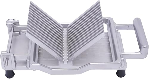 Miniatura 3 de Herramientas de corte de mantequilla de queso de acero inoxidable, cortador de queso comercial con línea de escala de rejilla transparente, cortador