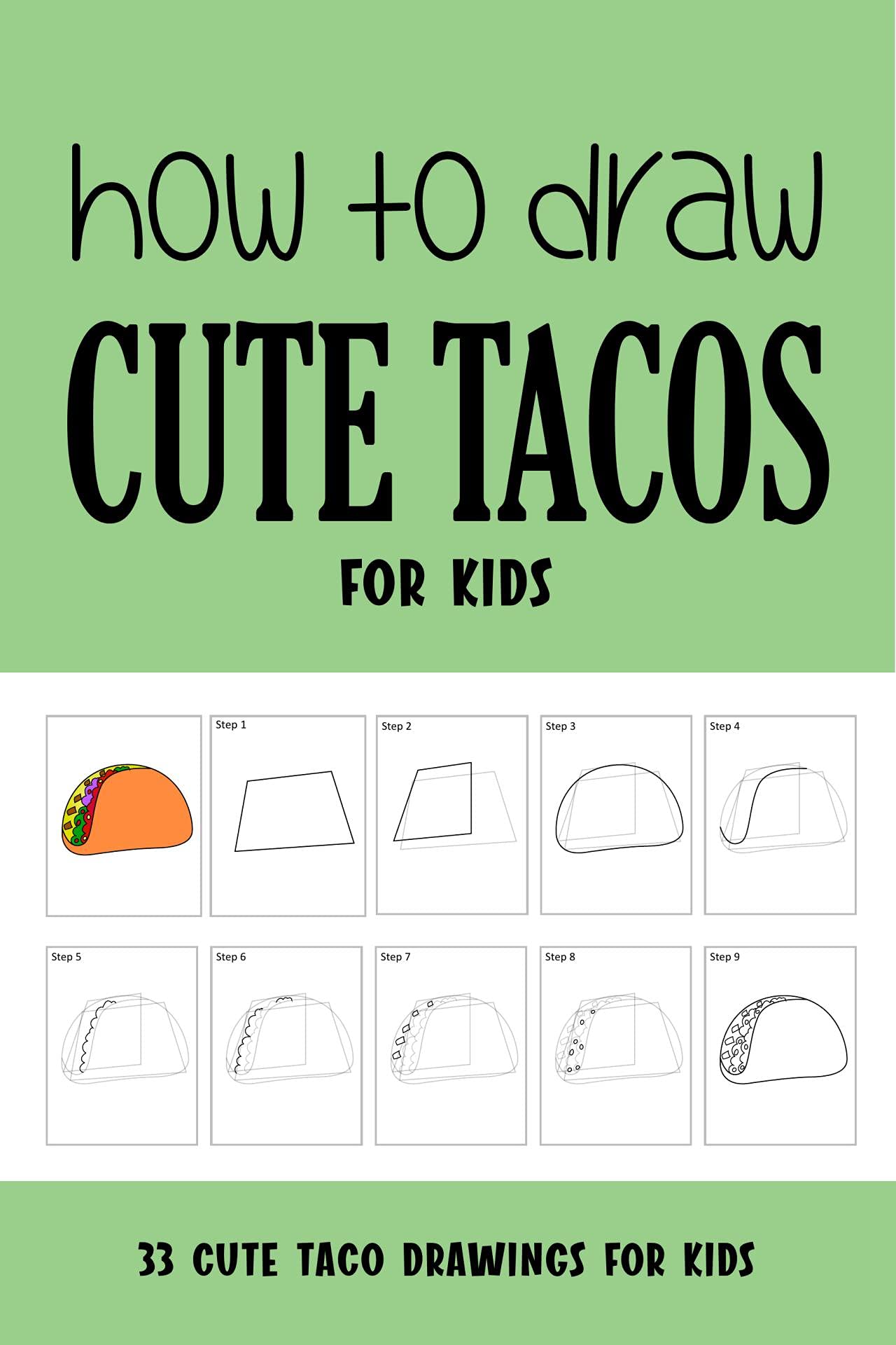 easy to draw taco – Image 14