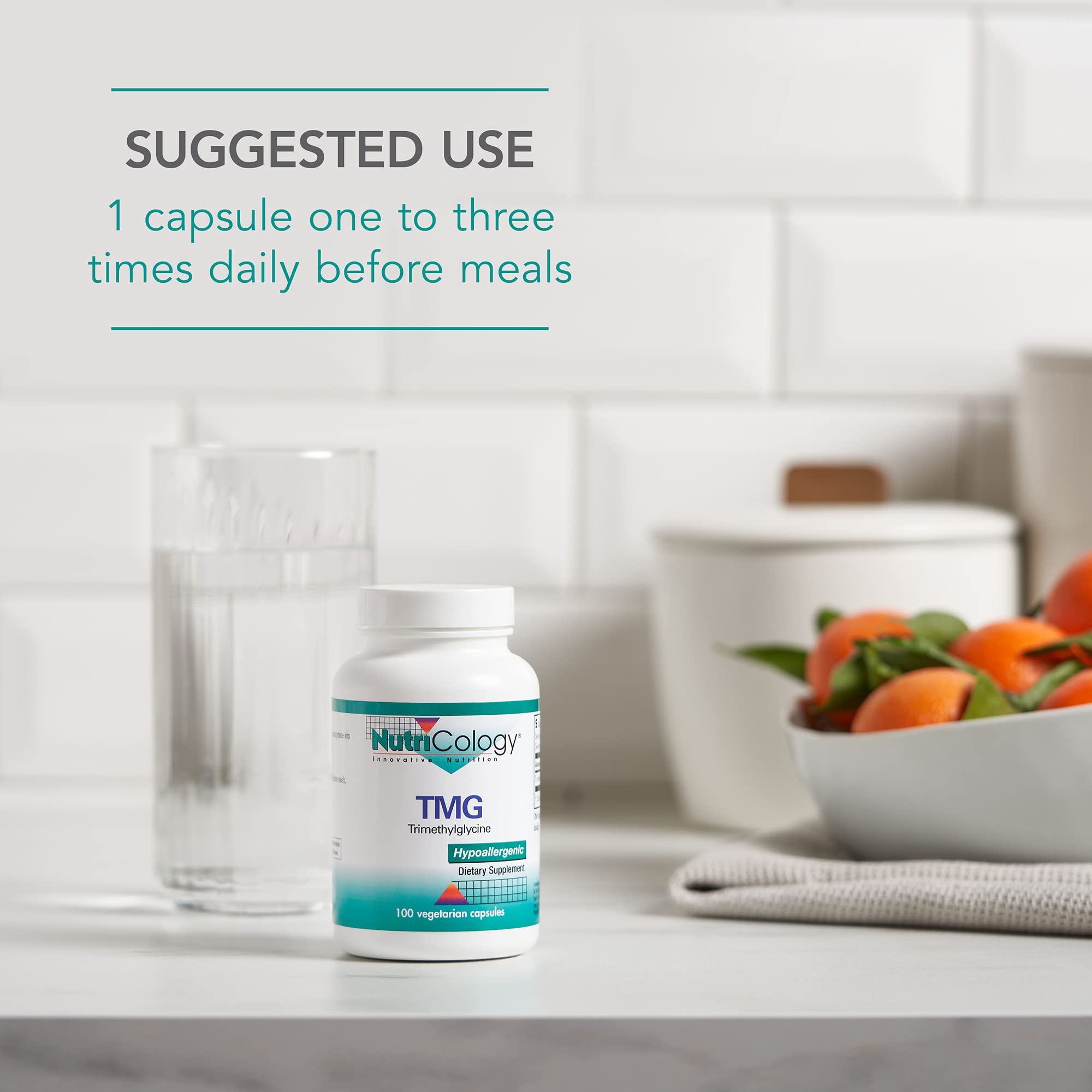 NutriCology TMG Trimethylglycine 750 mg Cardiovascular, 100 Capsules — Amazon image 6