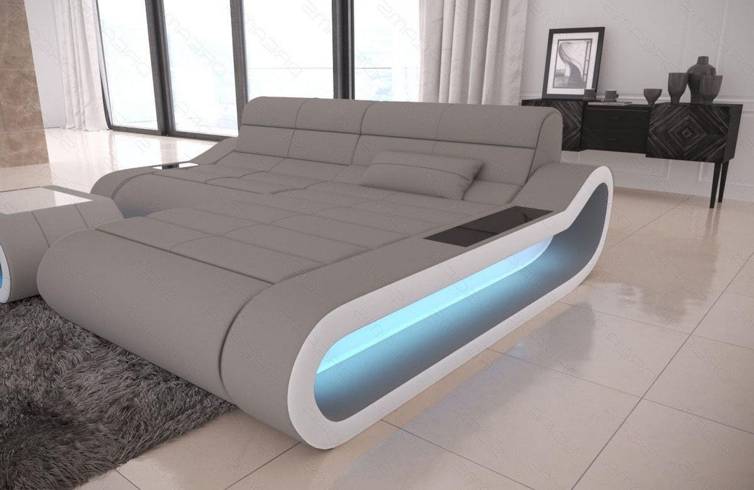 Sofa Dreams Stoff Ecksofa Concept L-Form