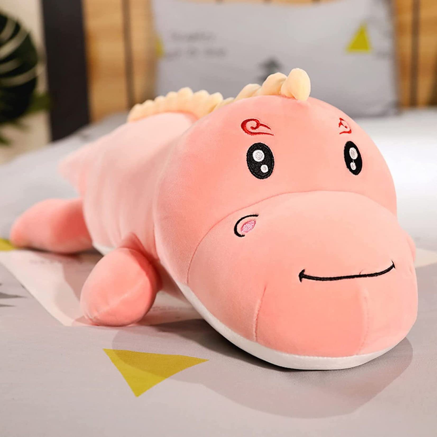 恐竜 抱き枕 ぬいぐるみ 特大 添い寝クッション もっちり 大きい 
