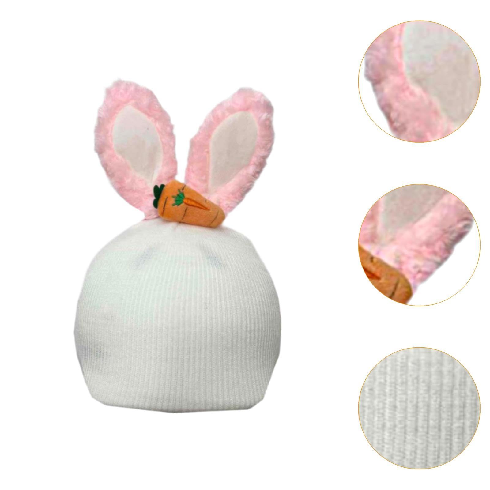 Perfeclan Housse de Casque de Ski Oreilles de Lapin Accessoires Chaud léger décoratif Cadeau d'anniversaire Snowboard Dessin animé Casque de Ski décoration