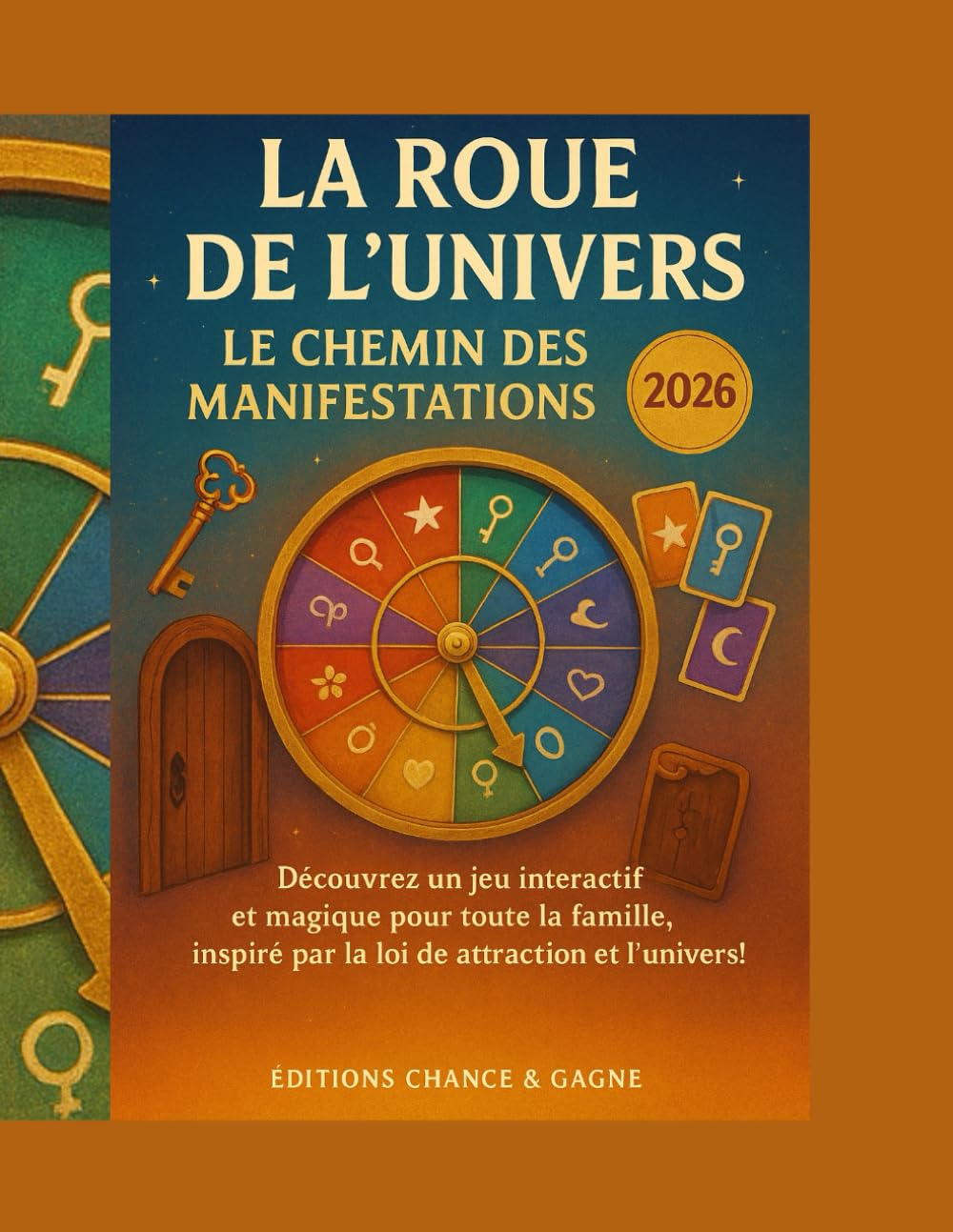 La Roue de l’Univers : Le Chemin des Manifestations - Jeu Ludique et Familial: Découvrez un jeu interactif et magique pour toute la famille, inspiré par la loi de l’attraction et l’univers !