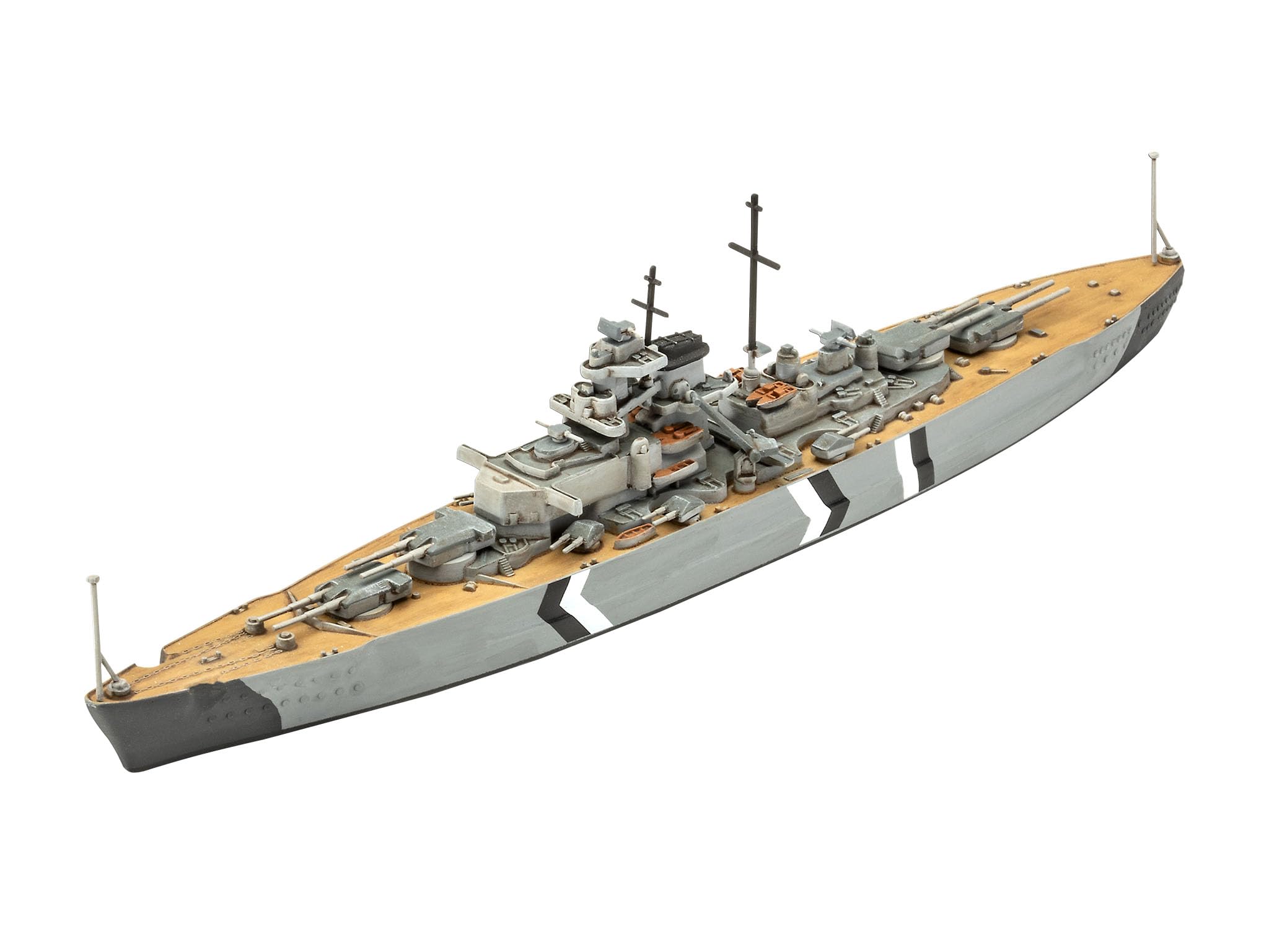 Amazon | Revell ギフトセット 05637 伝説のビスマルク (1:700 & 1