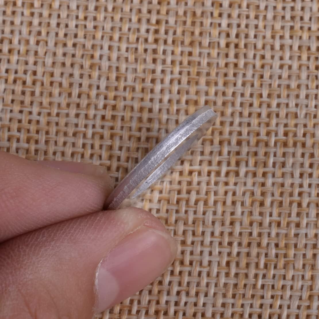 DWCX 50pcs Silver Car Engine Oil Crush Washers Drain Plug O Rings Gaskets Seal 12mm ID. 20mm OD. practical