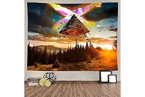 Anime Tapestry Gravity Falls Cartoon Tapestry Large Wall Decor Tapestry for Bedroom...