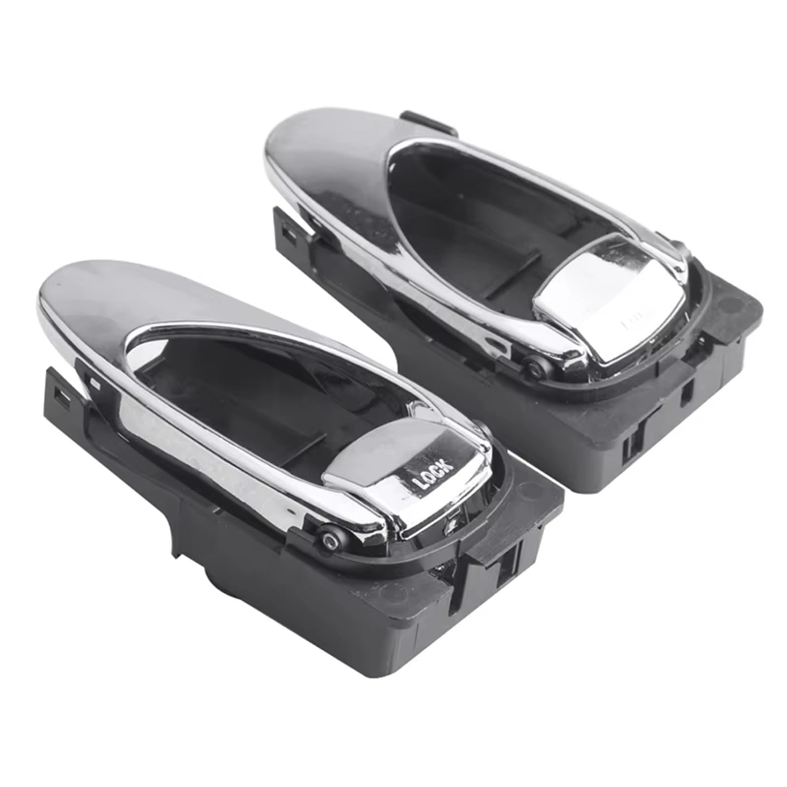 RYNVRNCOE Car Door Handle for Daewoo for Leganza 1997 1998 1999 2000 2001 2002 Accessories 2Pcs Car Interior Door Handle