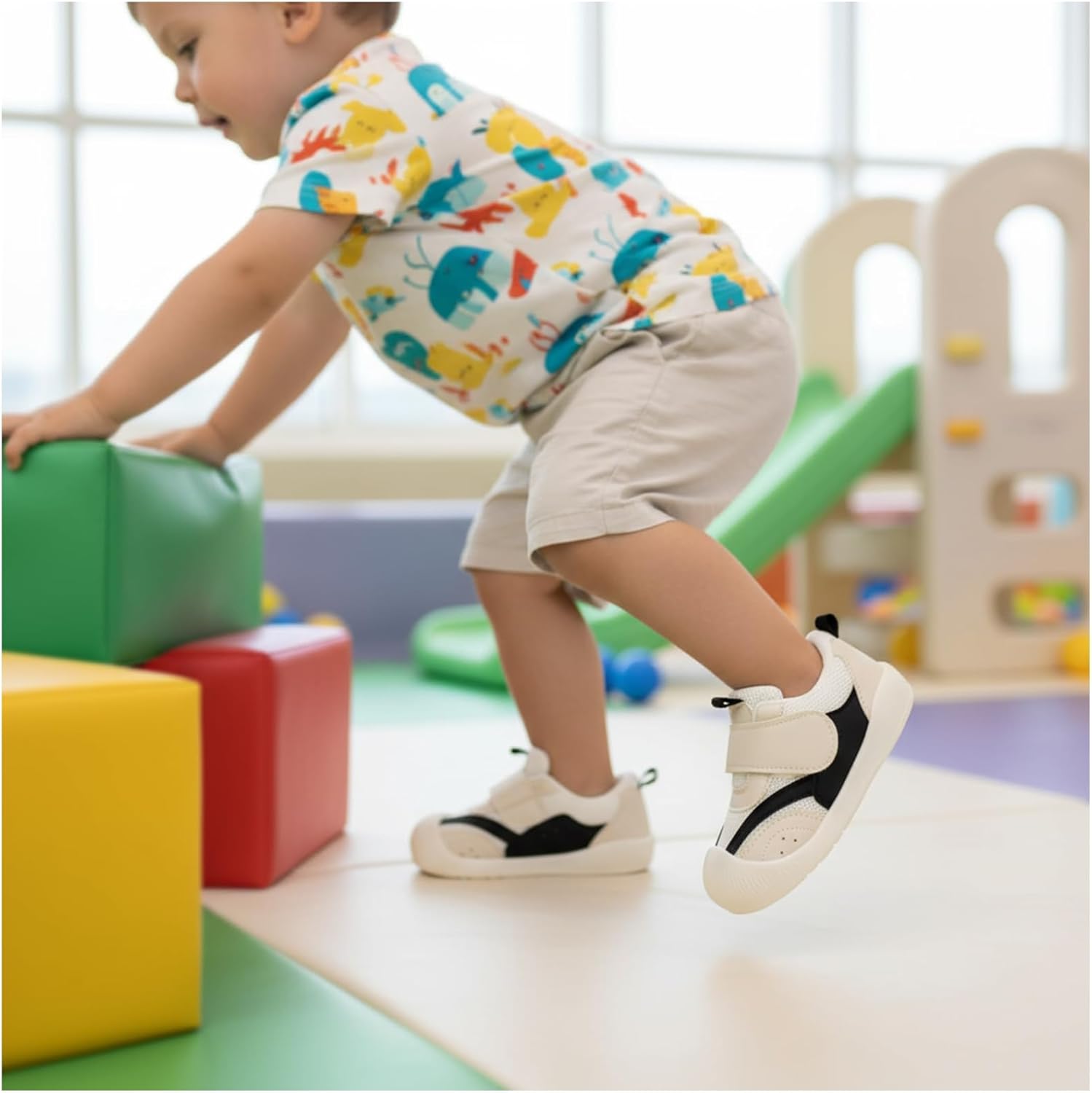 Baby Boy Girl Shoes Toddler Non Slip Sneakers Breathable Lightweight Infant First Walking Shoes 6 12 18 24 Months - Image 2